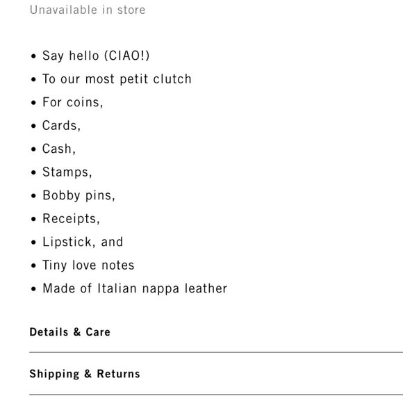 NWT Clare V Electric Blue Ciao Coin Purse - Picture 7 of 7